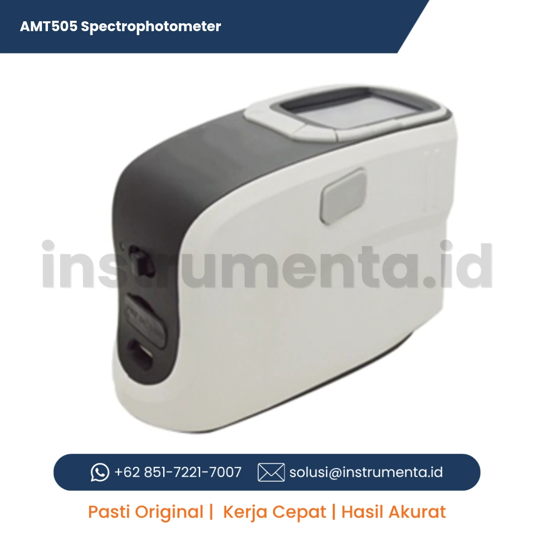Official Supplier AMTAST AMT505 Spectrophotometer Alat Ukur Lab Analisis Spektrofotometer Warna Akurat